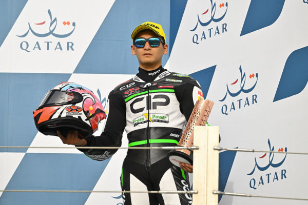 Kaito toba - Podium au Qatar GP 2022
